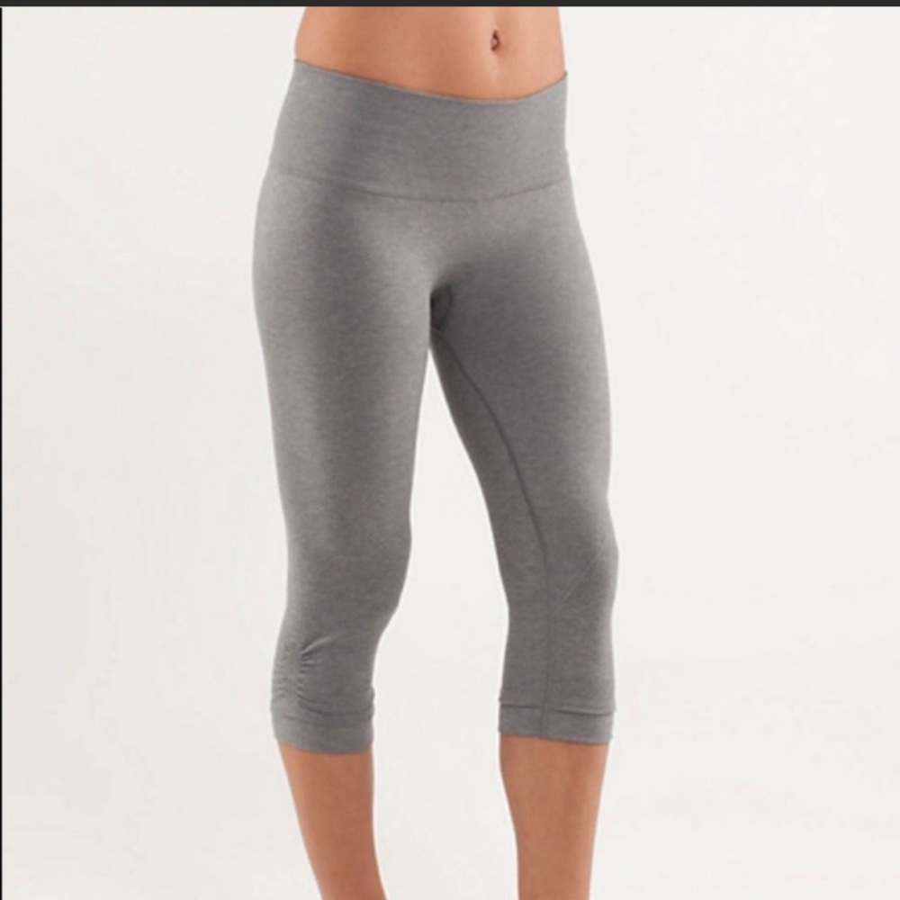 Lululemon Ebb To Street Seamless Legging Gray